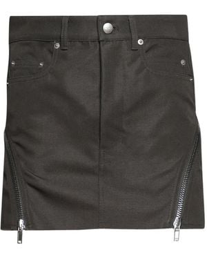 Rick Owens Minijupe Bolan Banana - Black