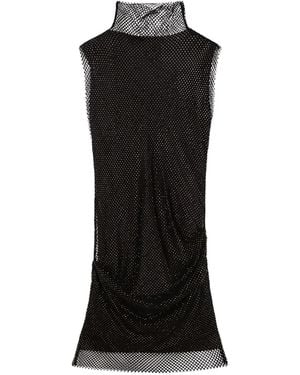 Sportmax ビジュートリム ミニドレス - ブラック