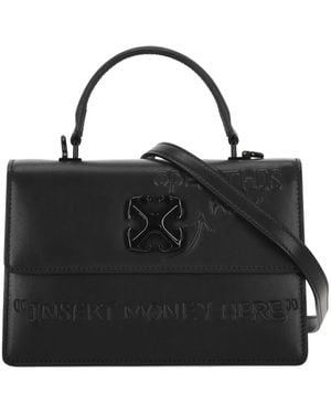 Off-White c/o Virgil Abloh Signature Arrows Motif-Appliqué Tote Bag - Black