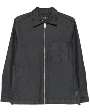 Marc O' Polo Patch-Pocket Shirt Jacket - Black