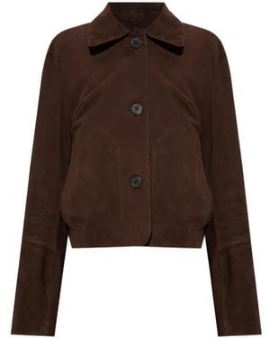 Arma Emy Button-Up Jacket - Brown