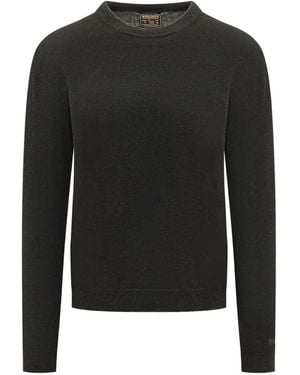 Woolrich Pullover Mit Rundhalsausschnitt - Schwarz