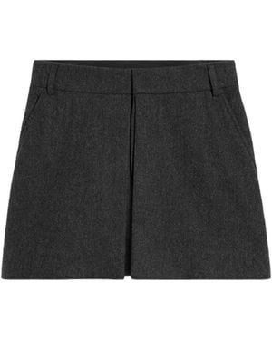 Ami Paris Paneled Mini Skirt - Black