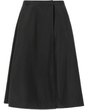 Moncler Padded Midi Skirt - Black