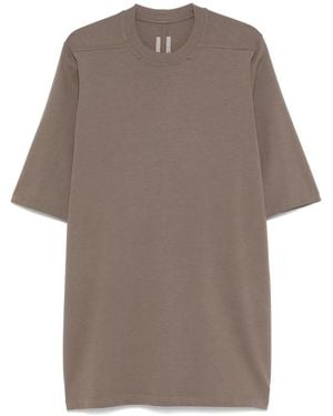 Rick Owens Jumbo Ss T-Shirt - Brown