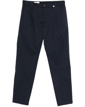 Myths Pleated Trousers - Blue