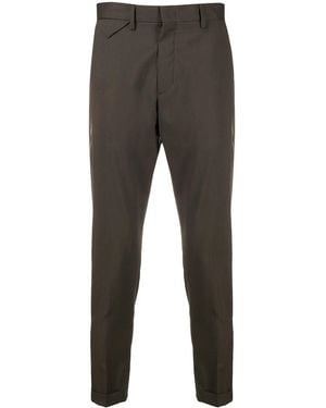 Low Brand Tapered Slim-Fit Trousers - Grey