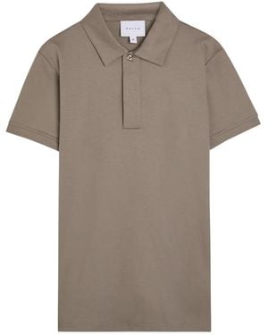 Raith Santi Button Placket Polo Shirt - Grey