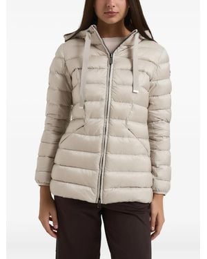 Colmar Hooded Padded Coat - Natural