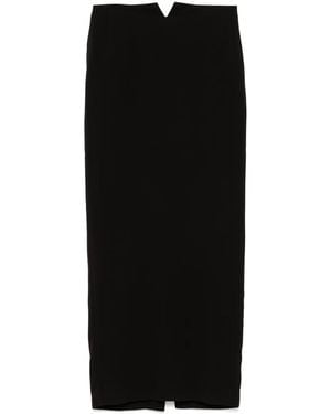 Oude Waag Dart-Detail Skirt - Black