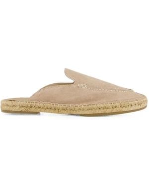 Aurélien Beachside Suede Mules - White