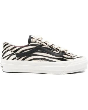 Vans Premium Old Skool 36 Zebra Sneakers - White