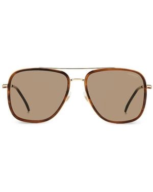 Carrera Pilot-Frame Sunglasses - Brown