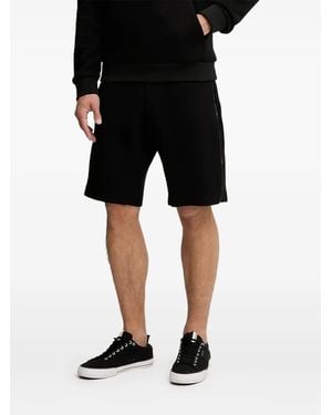 EA7 Shorts Con Zip - Nero