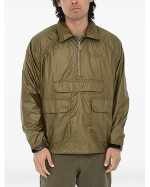 Woolrich Logo-Embroidered Jacket - Green