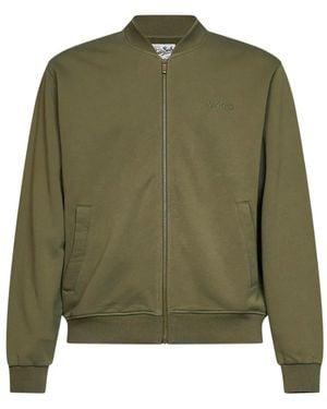 MC2 Saint Barth Embroidered Zip-Up Sweater - Green