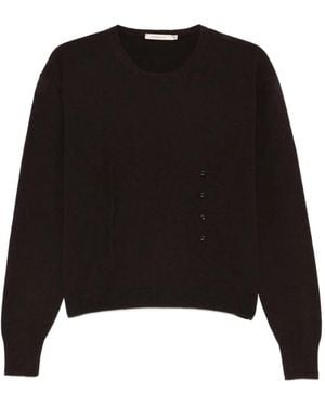 Paloma Wool Jersey Con Cuello Redondo - Negro