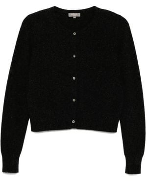 N.Peal Cashmere Cashmere Cardigan - Black