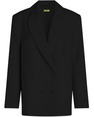 GAUGE81 Vidal Double-Breasted Blazer - Black