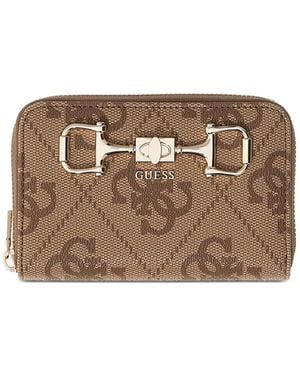 Guess Medium Janie Wallet - Brown