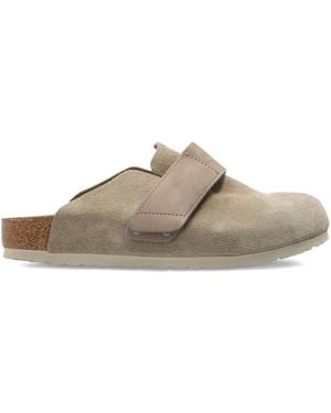 Birkenstock Loma Suede Mules - Natural