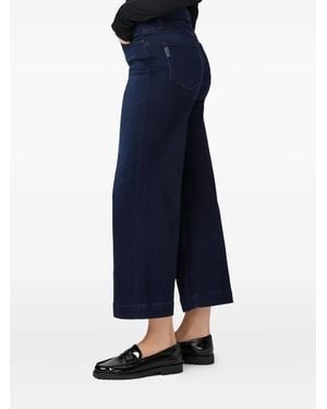 PAIGE Jeans mit Logo-Patch - Blau
