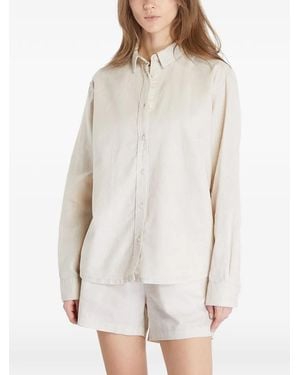 Urban Classics Long-Sleeve Shirt - White