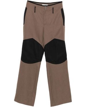 Kiko Kostadinov Orvos Panelled Trousers - Grey