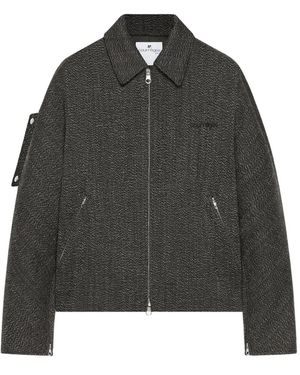 Courreges Giacca Con Zip - Nero
