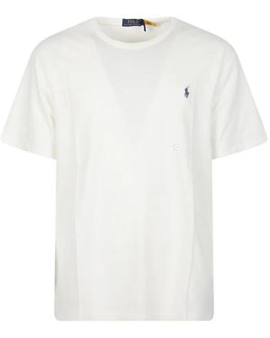 Polo Ralph Lauren Short Sleeves Classic Pocket T-Shirt - White