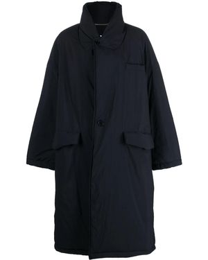 Maison Margiela オーバーサイズ パデッドコート - ブルー