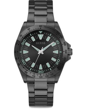 Guess Tachymeter Armbanduhr 44Mm - Schwarz