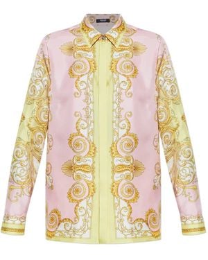 Versace Silk Shirt - Pink