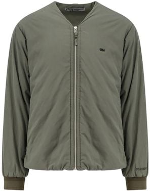 Massimo Osti Studio Chaqueta Liviana Con Logo - Verde