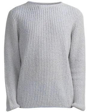 Hannes Roether Ribbed-Knit Sweater - Gray