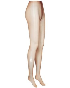 Scandale High-Shine 10D Tights - White