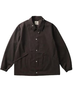 Snow Peak Neck-Flap Jacket - Black