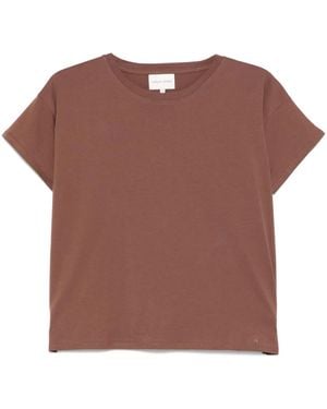 Loulou de Saison Basiluzzo Tシャツ - ブラウン