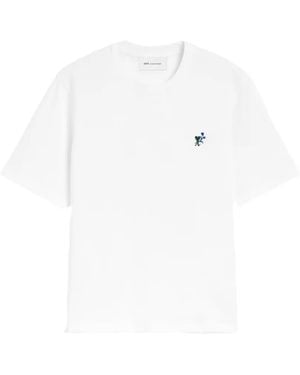 Ami Paris Cotton Tulip T-Shirt - White