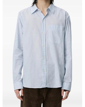 mfpen Distant Striped Shirt - Gray
