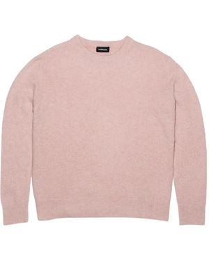 Mainless Fluffy Sweater - Pink
