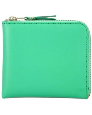 Comme des Garçons Cartera Pequeña Con Cremallera - Verde