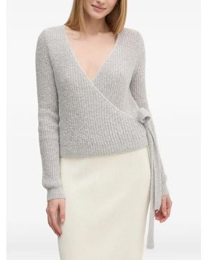 Ouí Tie Waist Knitwear - Grey