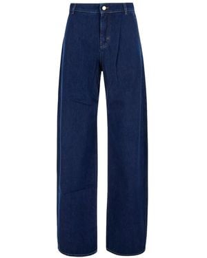 Max Mara Vaqueros Anchos - Azul