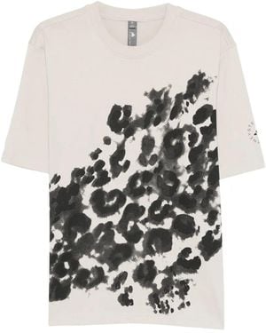adidas By Stella McCartney Gemustertes T-Shirt - Weiß