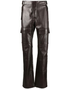 MISBHV Pantalones biker rectos - Gris
