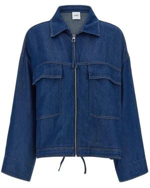 Nude Veste Blake En Jean - Blue