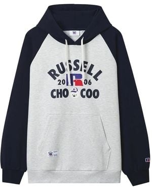 Chocoolate Hoodie À Manches Raglan - Bleu