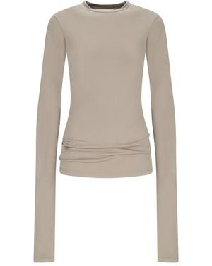 DARKPARK Long-Sleeve Crew-Neck T-Shirt - Natural