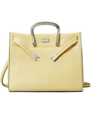 Tory Burch Lee Radziwill Tote Bag - Metallic